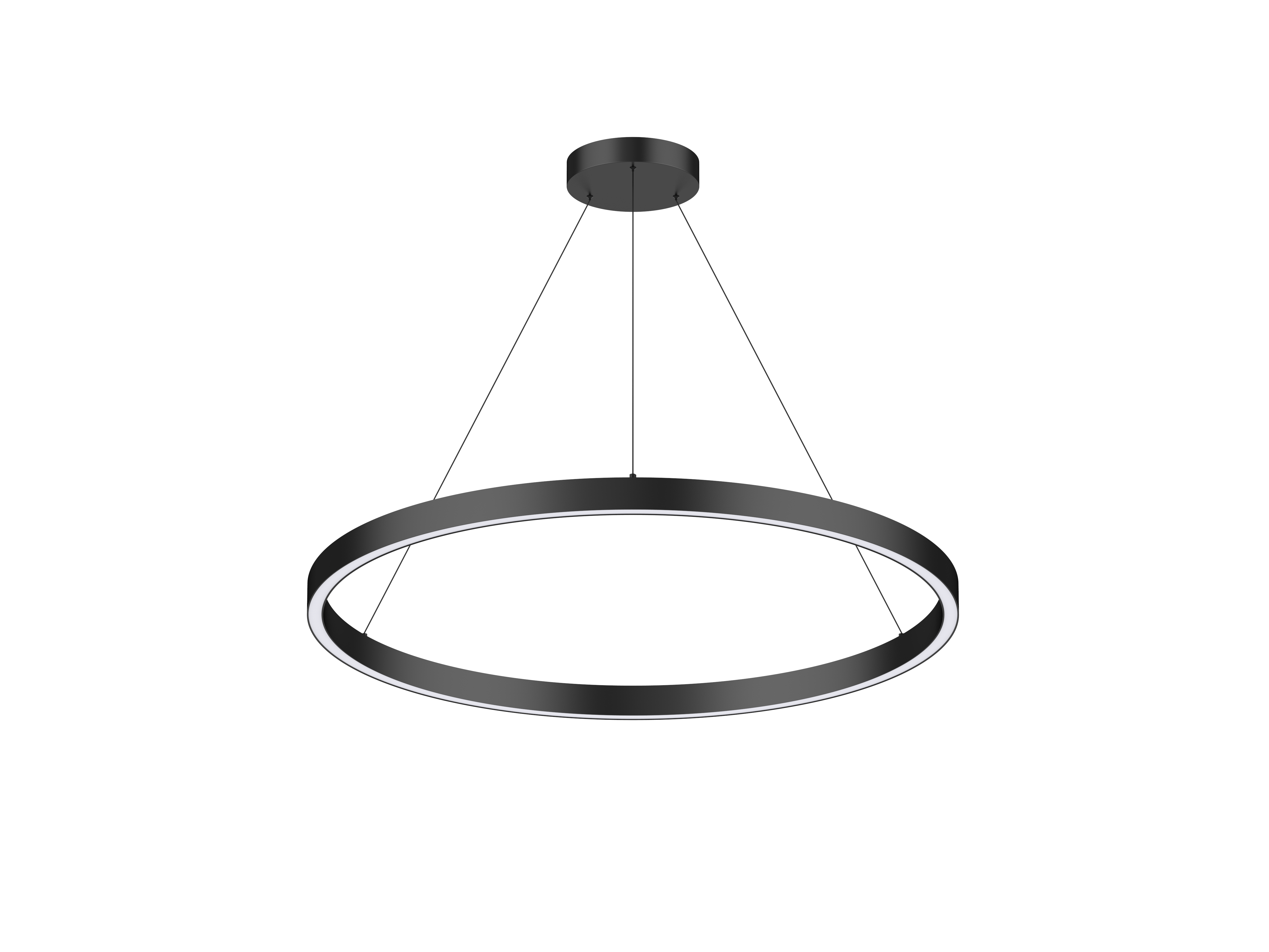 JUPITER Ø600mm 36W-830/840 up/down DALI zwart