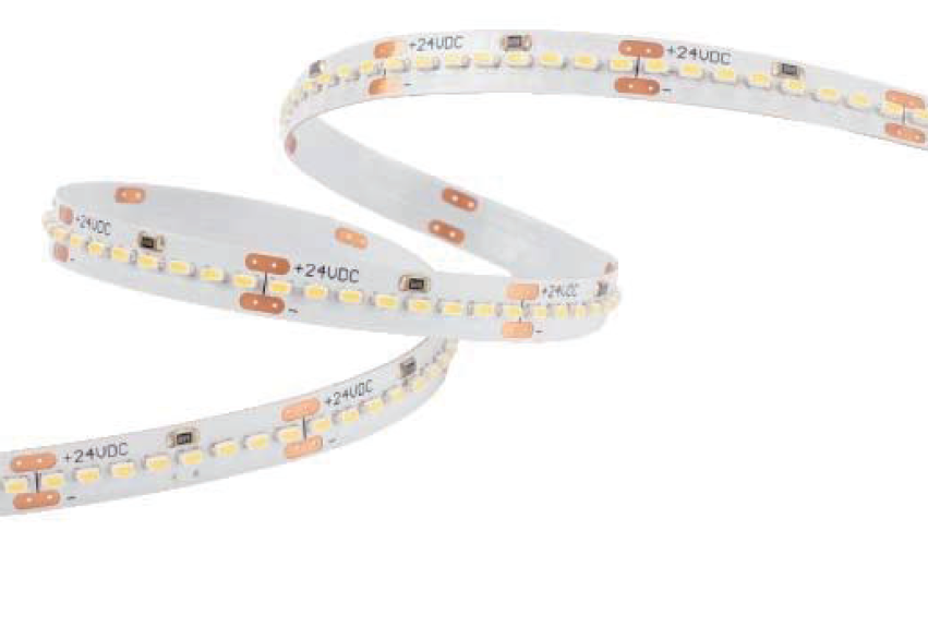 LED strip 24V-3000K CRi90 25W-240 LED's/m R9>50 rol 5m IP20