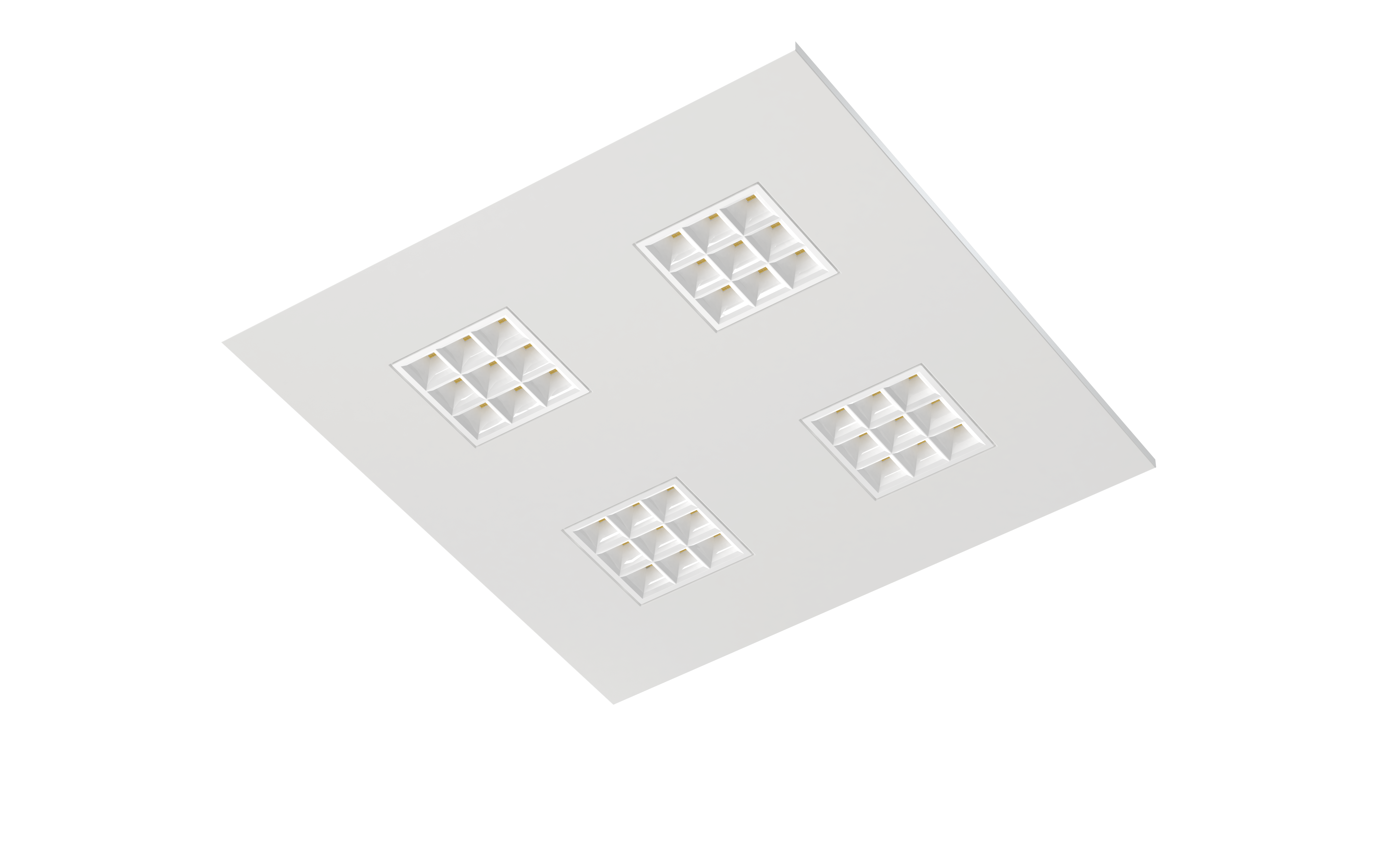NOVA 60X60 30W-830/835/840 wit